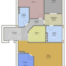 Квартира 152 м², 3-комнатные - изображение 2