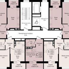 Квартира 37,3 м², 1-комнатная - изображение 2