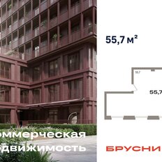 55,7 м², помещение свободного назначения - изображение 2