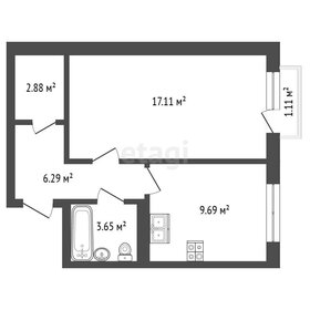 Квартира 40,7 м², 1-комнатная - изображение 1