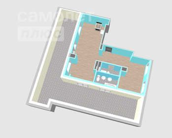 Квартира 106,8 м², 3-комнатная - изображение 3