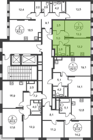 37,8 м², 1-комнатная квартира 12 644 829 ₽ - изображение 9