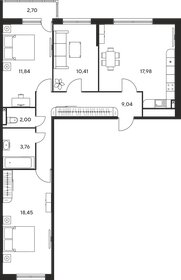 80,9 м², 3-комнатная квартира 8 530 000 ₽ - изображение 8