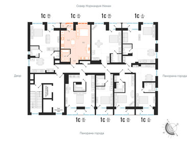 Квартира 41,9 м², студия - изображение 2