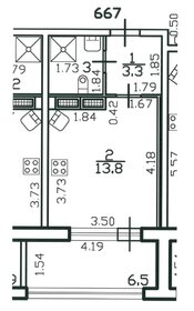 Квартира 23,6 м², студия - изображение 1