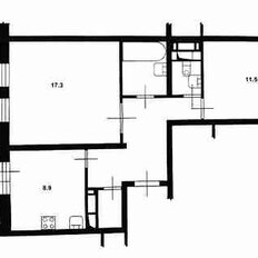 Квартира 53,7 м², 2-комнатная - изображение 3