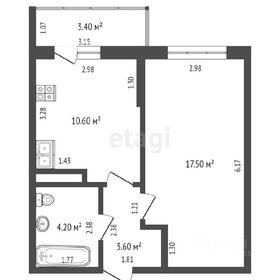 Квартира 36 м², 1-комнатная - изображение 1