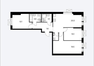 Квартира 78 м², 3-комнатная - изображение 1