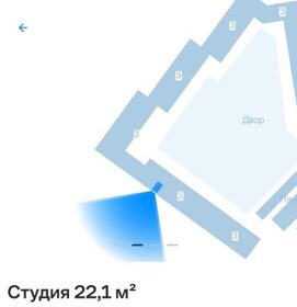 Квартира 22,1 м², студия - изображение 3