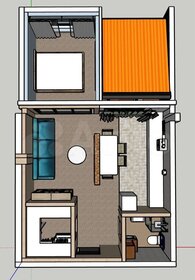 Квартира 34 м², 1-комнатная - изображение 2