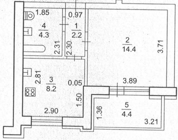 Квартира 29,1 м², 1-комнатная - изображение 5
