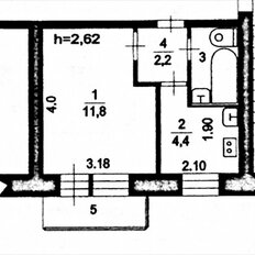 Квартира 21 м², 1-комнатная - изображение 5