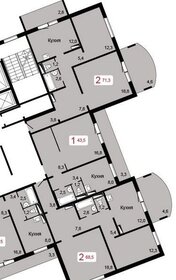 Квартира 69 м², 2-комнатная - изображение 5