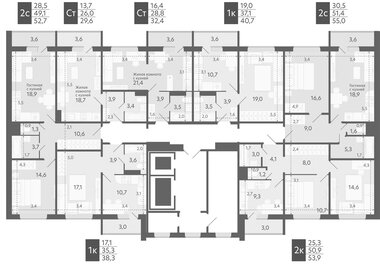 Квартира 30 м², студия - изображение 2