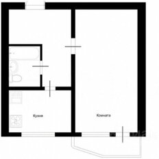 Квартира 40 м², 1-комнатная - изображение 3