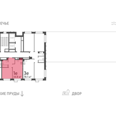 Квартира 34,8 м², 1-комнатная - изображение 3