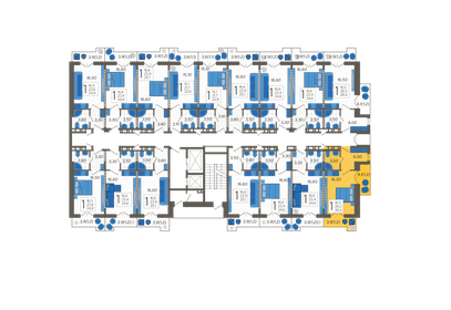 26 м², квартира-студия 9 650 000 ₽ - изображение 90