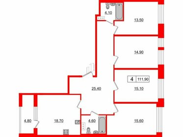 124,6 м², квартира-студия 43 800 000 ₽ - изображение 103