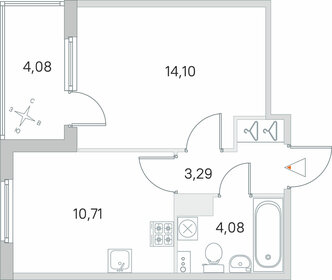 31,6 м², 1-комнатная квартира 7 400 000 ₽ - изображение 1