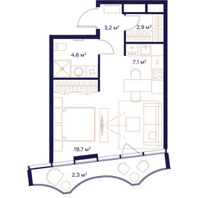 67,2 м², квартира-студия 20 890 000 ₽ - изображение 157