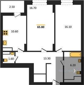 64,8 м², 2-комнатная квартира 7 776 000 ₽ - изображение 19