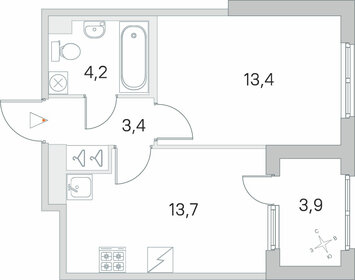 36,6 м², 1-комнатная квартира 8 590 000 ₽ - изображение 88