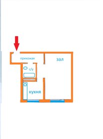 Квартира 31 м², 1-комнатная - изображение 5