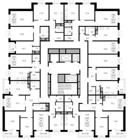 62 м², 3-комнатная квартира 19 990 000 ₽ - изображение 84