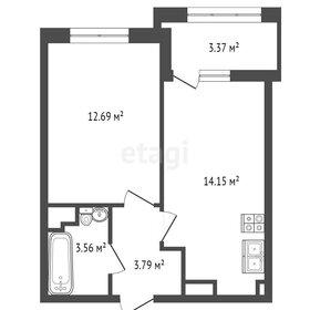 Квартира 31,4 м², 1-комнатная - изображение 2