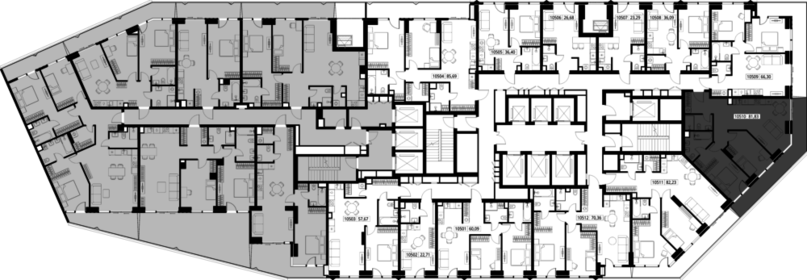 Квартира 81,8 м², 2-комнатная - изображение 3