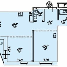 Квартира 55,8 м², 2-комнатная - изображение 4