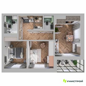 Квартира 63,1 м², 2-комнатная - изображение 1