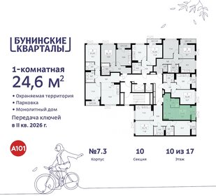 Квартира 24,6 м², студия - изображение 2