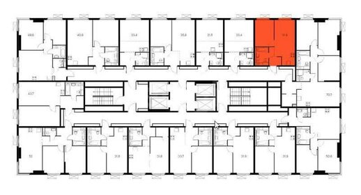 Квартира 31,8 м², 1-комнатная - изображение 3