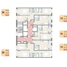 Квартира 39,1 м², 1-комнатная - изображение 3