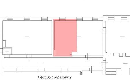 35,5 м², офис - изображение 4