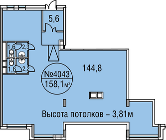 156,8 м², помещение свободного назначения 13 328 000 ₽ - изображение 15