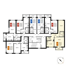 Квартира 73,1 м², 2-комнатная - изображение 2