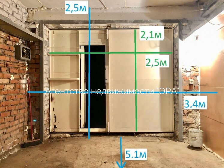 17,3 м², гараж 700 000 ₽ - изображение 1