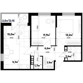 100,4 м², 3-комнатная квартира 7 300 000 ₽ - изображение 67