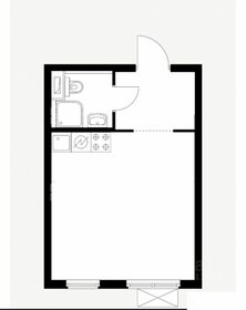 Квартира 23 м², 1-комнатная - изображение 1