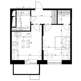 40,5 м², 1-комнатная квартира 9 600 000 ₽ - изображение 44