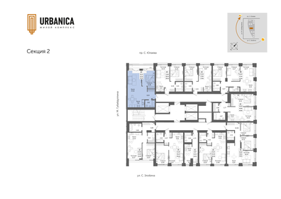 55 м², 2-комнатная квартира 8 545 000 ₽ - изображение 18