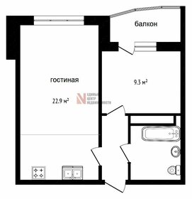 Квартира 40,8 м², 1-комнатная - изображение 1