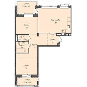 74,6 м², 2-комнатная квартира 18 300 000 ₽ - изображение 38