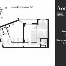 Квартира 77,4 м², 2-комнатная - изображение 5