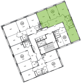 76,2 м², 3-комнатная квартира 17 000 000 ₽ - изображение 101