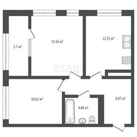 Квартира 35,8 м², 2-комнатная - изображение 3