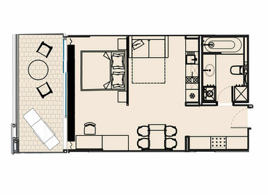 54,1 м², 1-комнатные апартаменты 70 330 000 ₽ - изображение 29