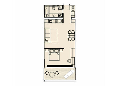 67,6 м², 1-комнатные апартаменты 104 780 000 ₽ - изображение 23